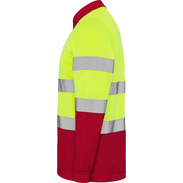 AV POLO POLARIS MANGA LARGA T/S AMARILLO FLUOR