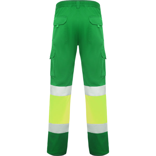 AV PANTALON DAILY STRETCH T/38 PLOMO/AMARILLO FLUOR