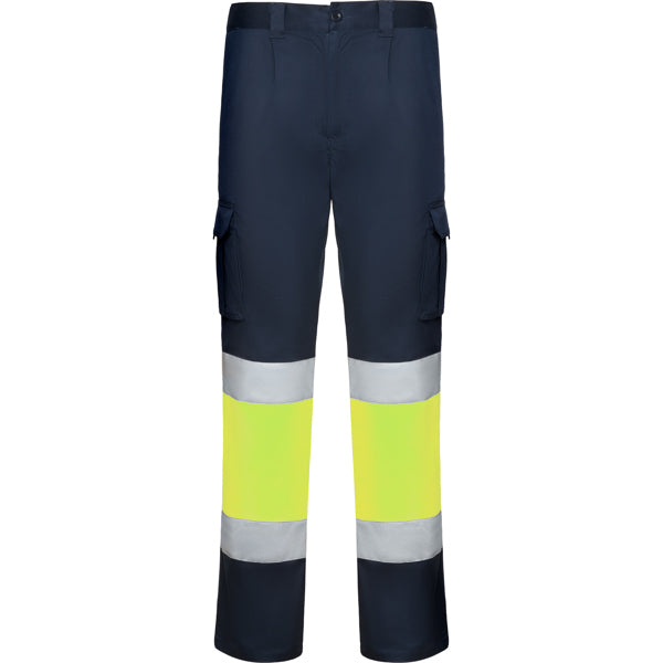 AV PANTALON DAILY STRETCH T/38 PLOMO/AMARILLO FLUOR