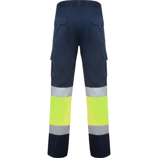 AV PANTALON DAILY STRETCH T/38 PLOMO/AMARILLO FLUOR