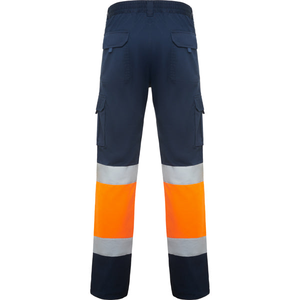 AV PANTALON DAILY STRETCH T/38 PLOMO/AMARILLO FLUOR