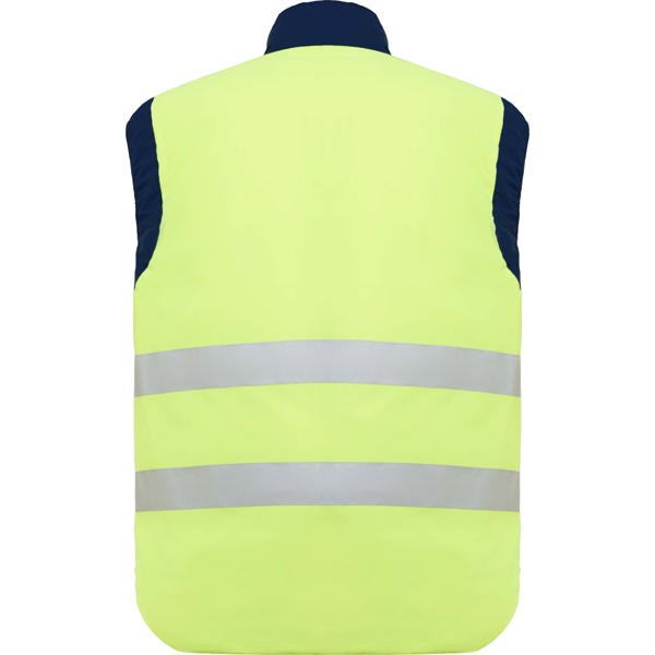 CHALECO REVERSIBLE PERSEI T/S MARINO/AMARILLO FLUOR