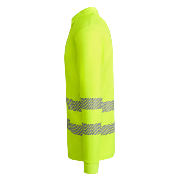 AV POLO ATRIO MAGA LARGA T/S AMARILLO FLUOR