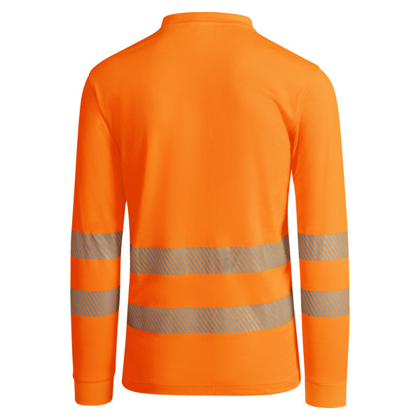 AV POLO ATRIO MAGA LARGA T/S AMARILLO FLUOR