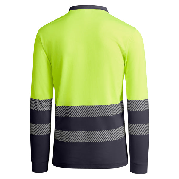 AV POLO ATRIO MAGA LARGA T/S AMARILLO FLUOR