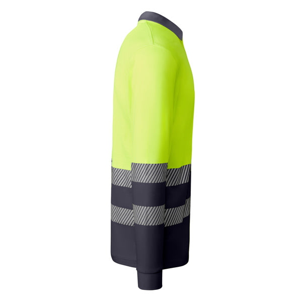 AV POLO ATRIO MAGA LARGA T/S AMARILLO FLUOR