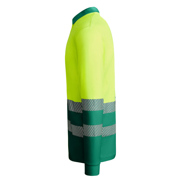 AV POLO ATRIO MAGA LARGA T/S AMARILLO FLUOR