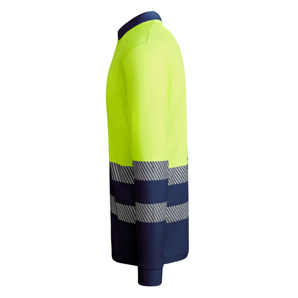 AV POLO ATRIO MAGA LARGA T/S AMARILLO FLUOR
