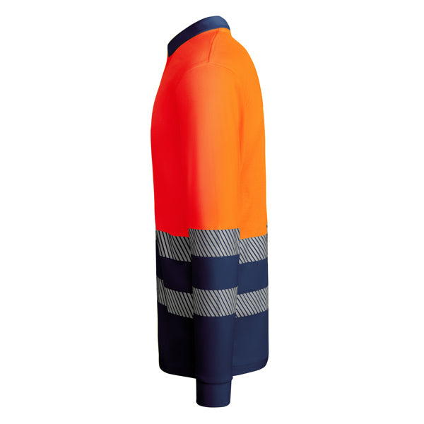 AV POLO ATRIO MAGA LARGA T/S AMARILLO FLUOR