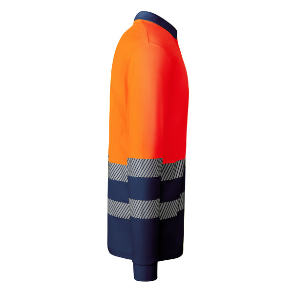 AV POLO ATRIO MAGA LARGA T/S AMARILLO FLUOR