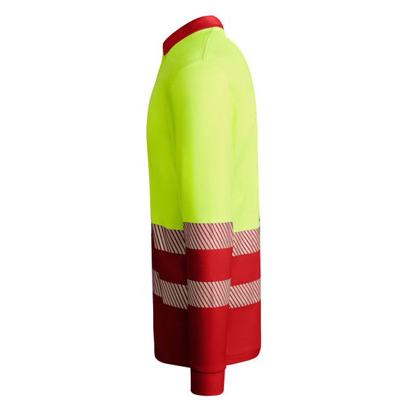 AV POLO ATRIO MAGA LARGA T/S AMARILLO FLUOR