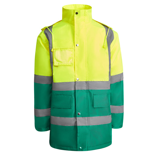 AV PARKA MERAK T/S AMARILLO FLUOR