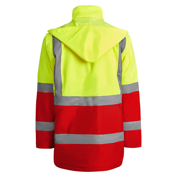 AV PARKA MERAK T/S AMARILLO FLUOR