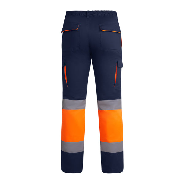 AV PANTALON INVIERNO ENIX T/38 PLOMO/AMARILLO FLUOR