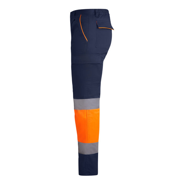 AV PANTALON INVIERNO ENIX T/38 PLOMO/AMARILLO FLUOR