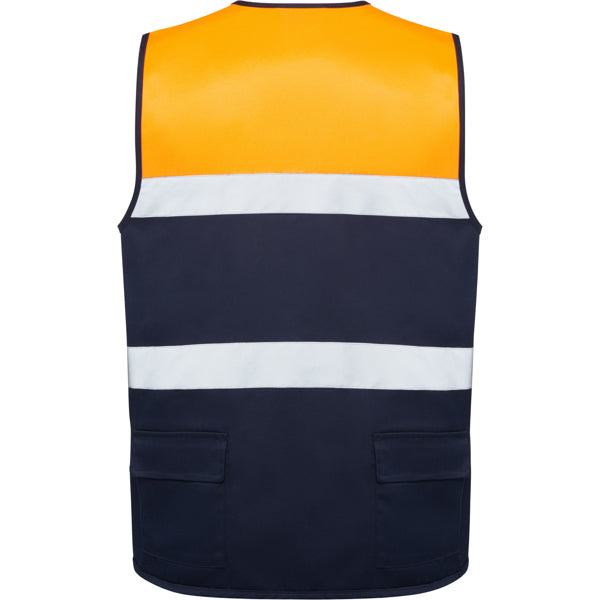 AV CHALECO BETA T/S MARINO/AMARILLO FLUOR